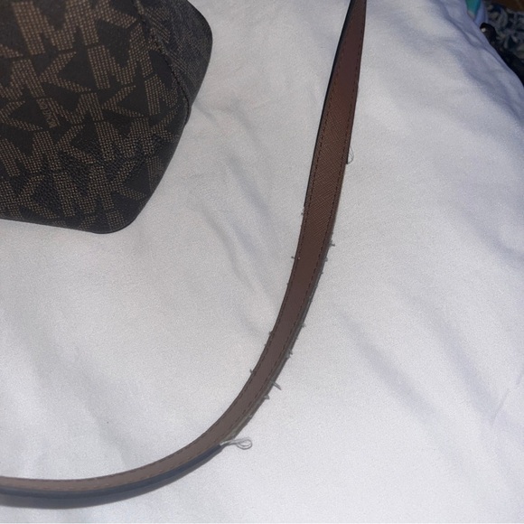 Michael Kors Tan and Brown Crossbody Bag - Picture 10 of 10